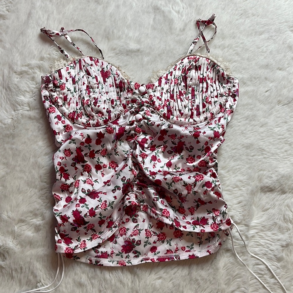 For Love & Lemons Bustier Top - SIZE: XS